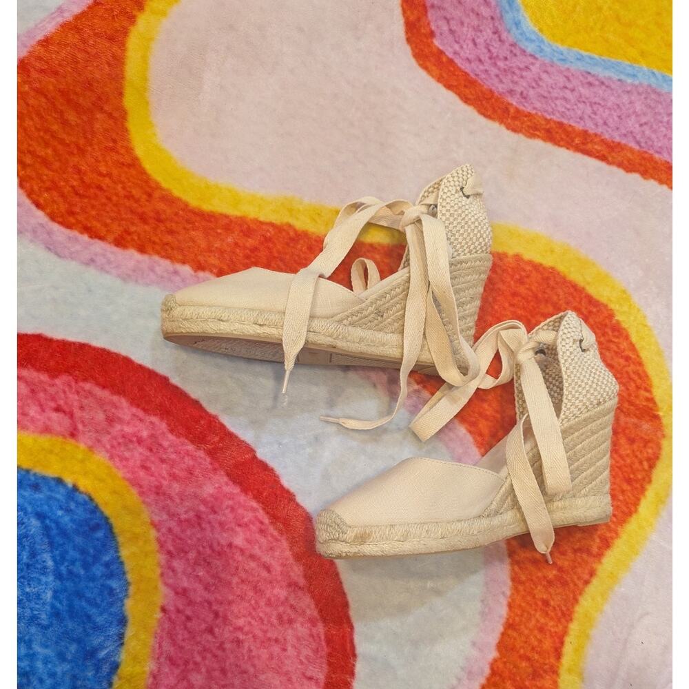 NWOB Soludos The Marseille Platform Wedge Espadrille Size Women's 7.5 - Picture 10 of 10
